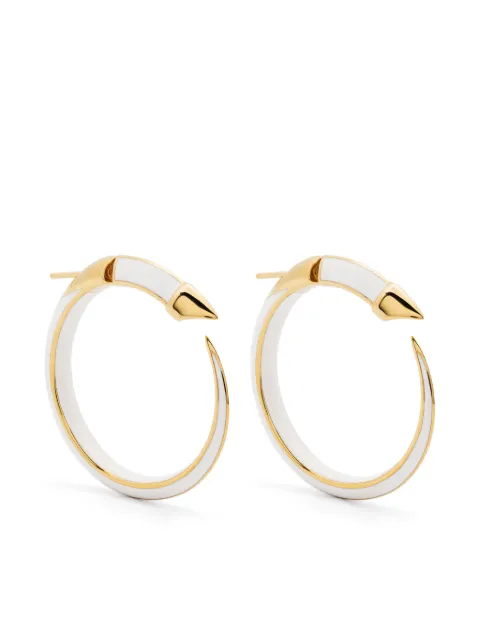 Shaun Leane large Sabre Solis hoop earrings