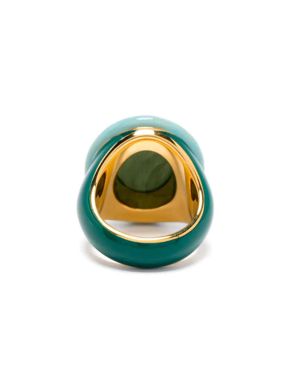Aurelie Bidermann Tabarin Malachite Ring In Green