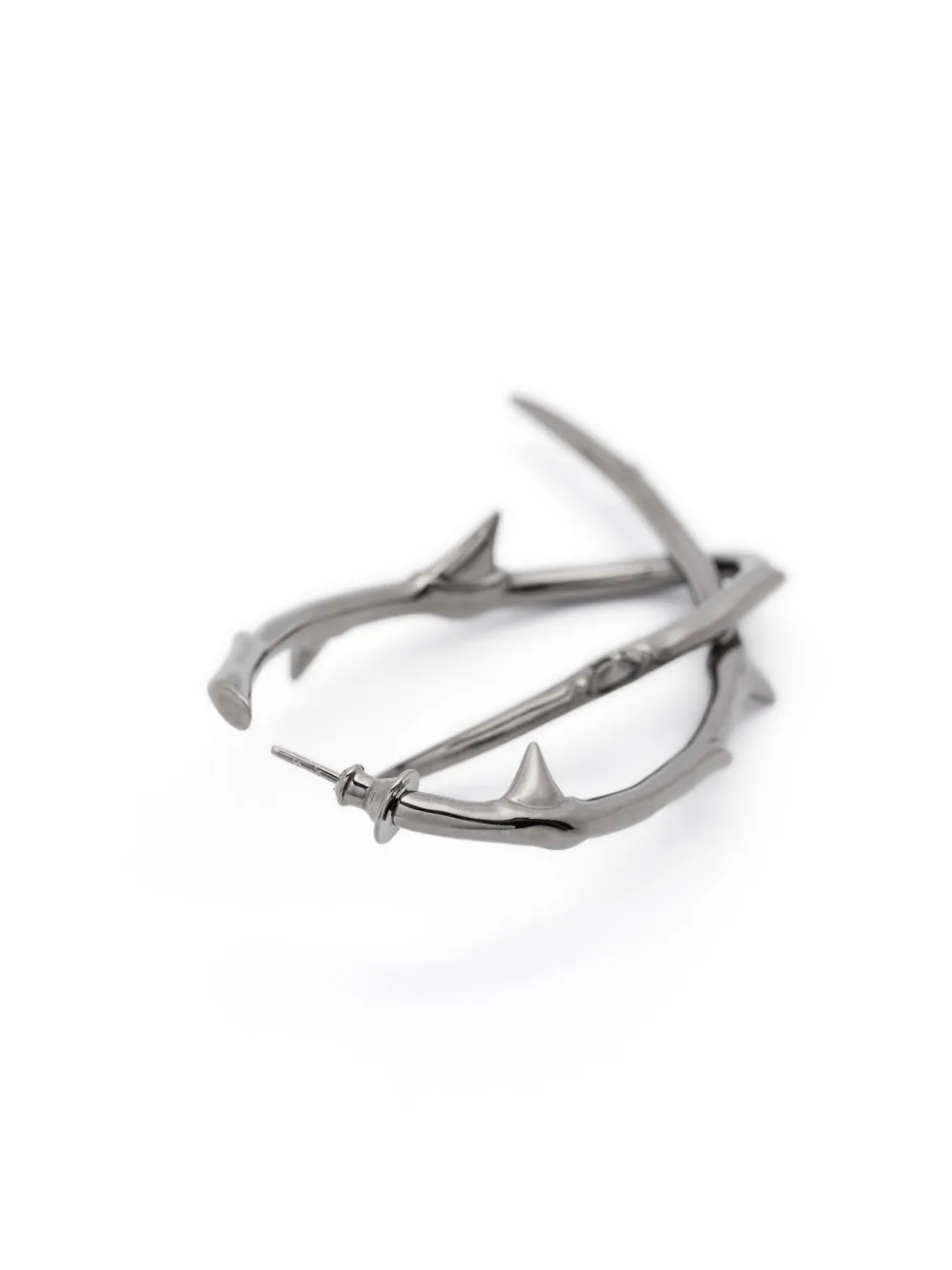 Shaun Leane Rose Thorn Statement hoop earrings | Image 2