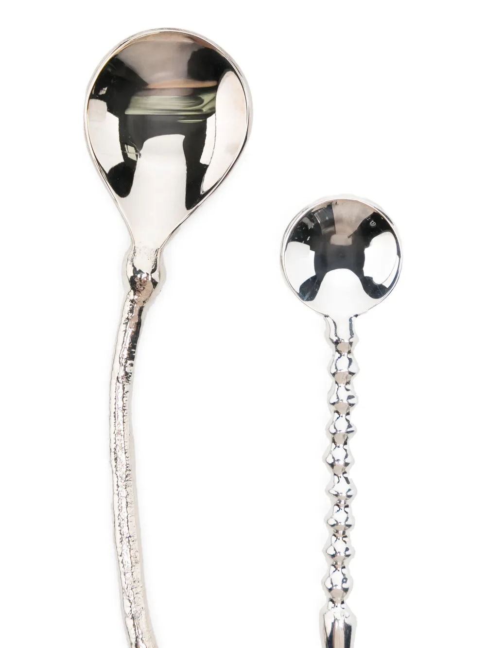 Totemic Beaded Dessert Spoons