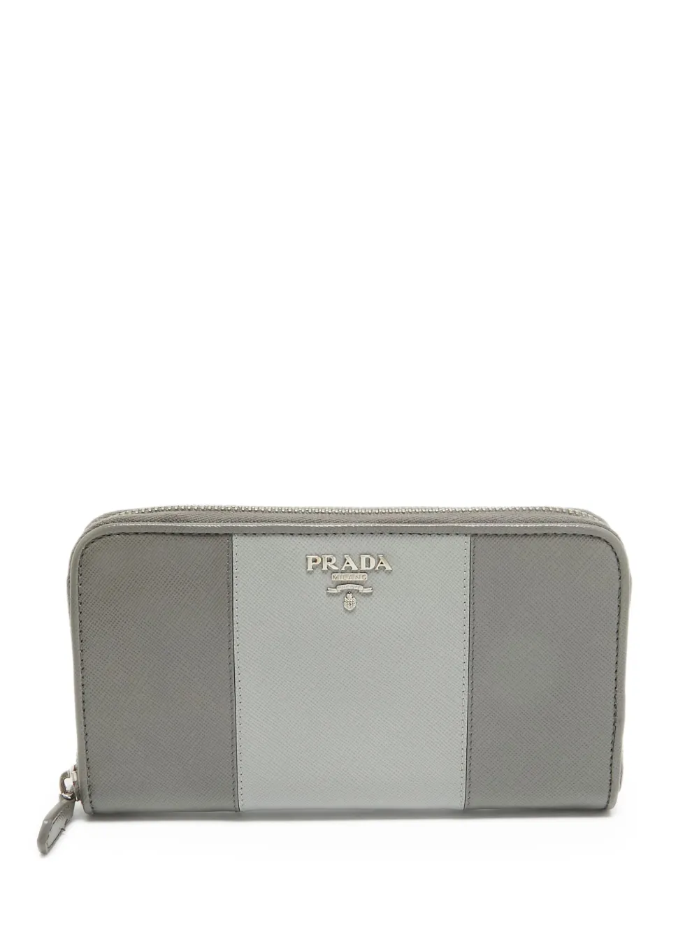 Prada Pre-Owned cartera con diseño de dos tonos | gris | Image 1