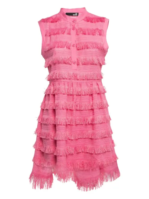 Moschino Pre-Owned فستان بشراشيب وبدون أكمام 2024