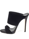 Giuseppe Zanotti Vintage 120mm pre-owned Andrea double-strap sandals - Black