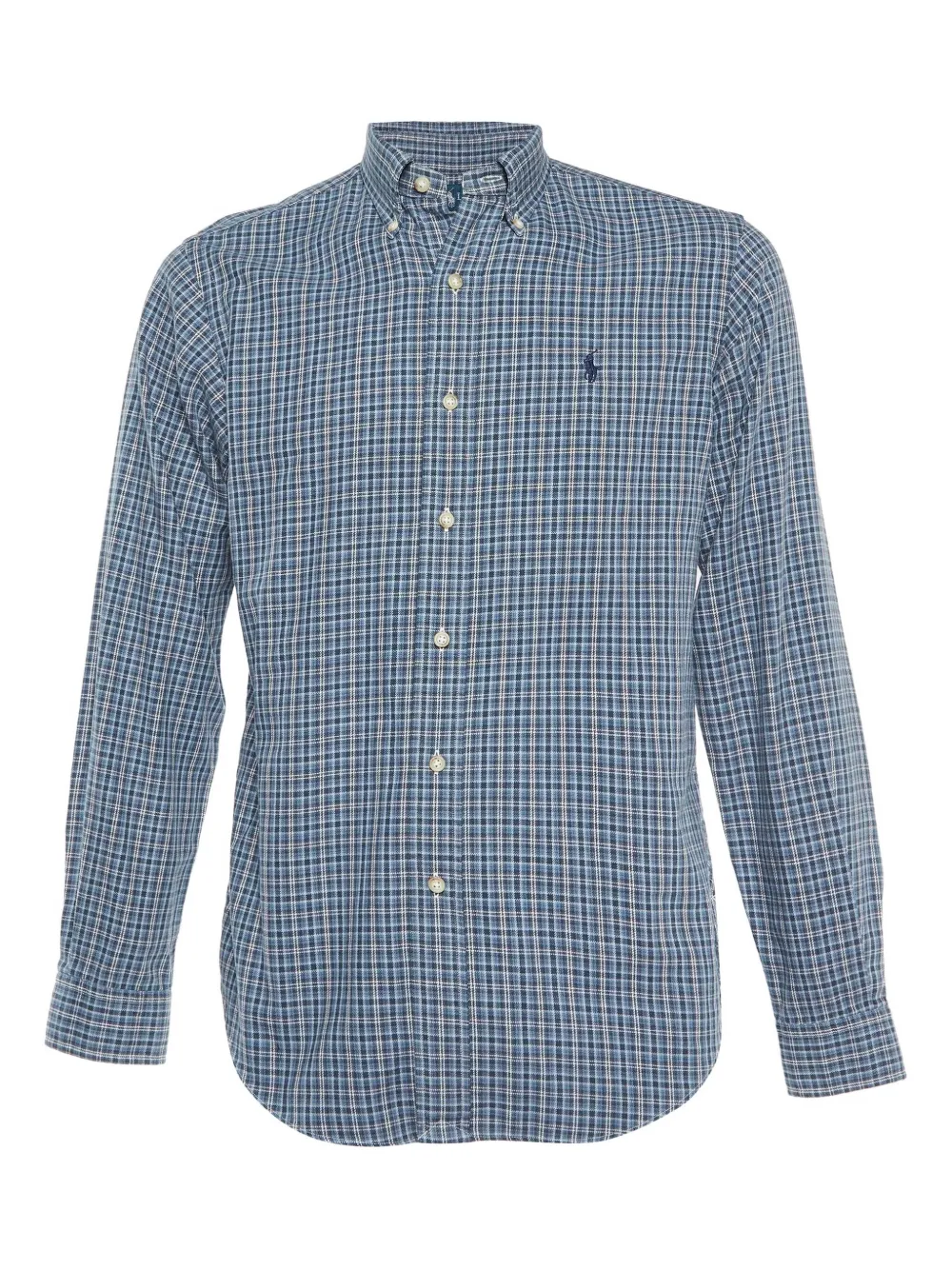 Polo Ralph Lauren Vintage 2024 pre-owned check-pattern shirt | Blue | Image 1
