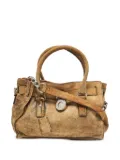 Michael Kors Vintage pre-owned Hamilton suede satchel bag - Brown
