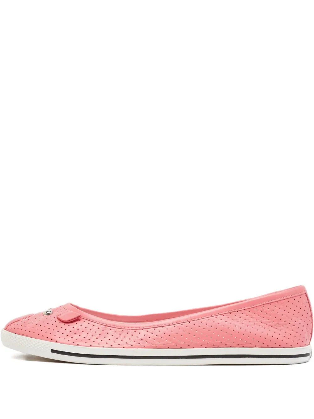 Marc Jacobs Vintage perforated leather flats | Pink | Image 1