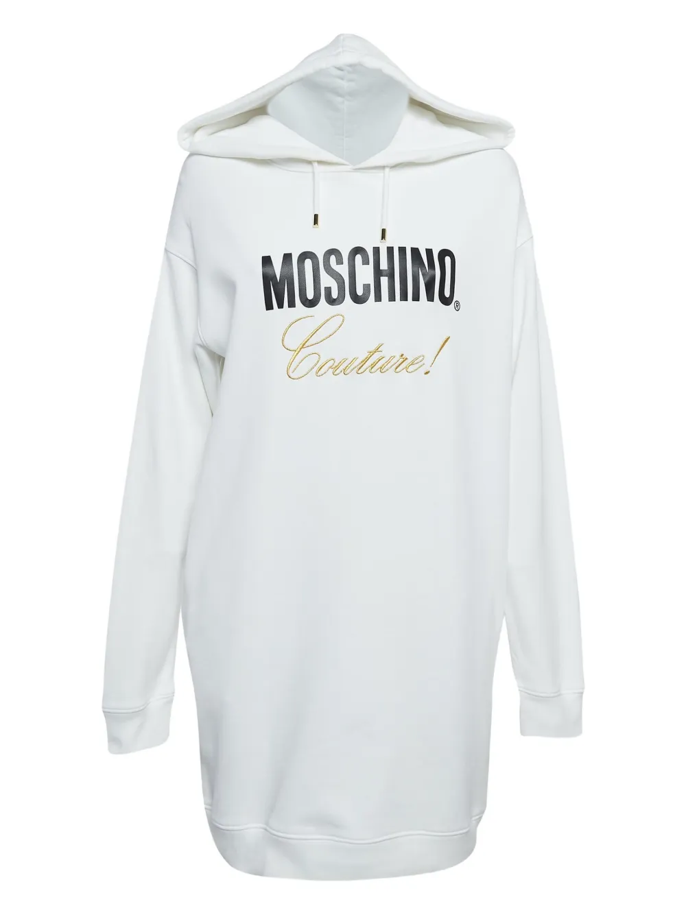 Moschino Pre-Owned 2018 Hoodie dress | White | Image 1