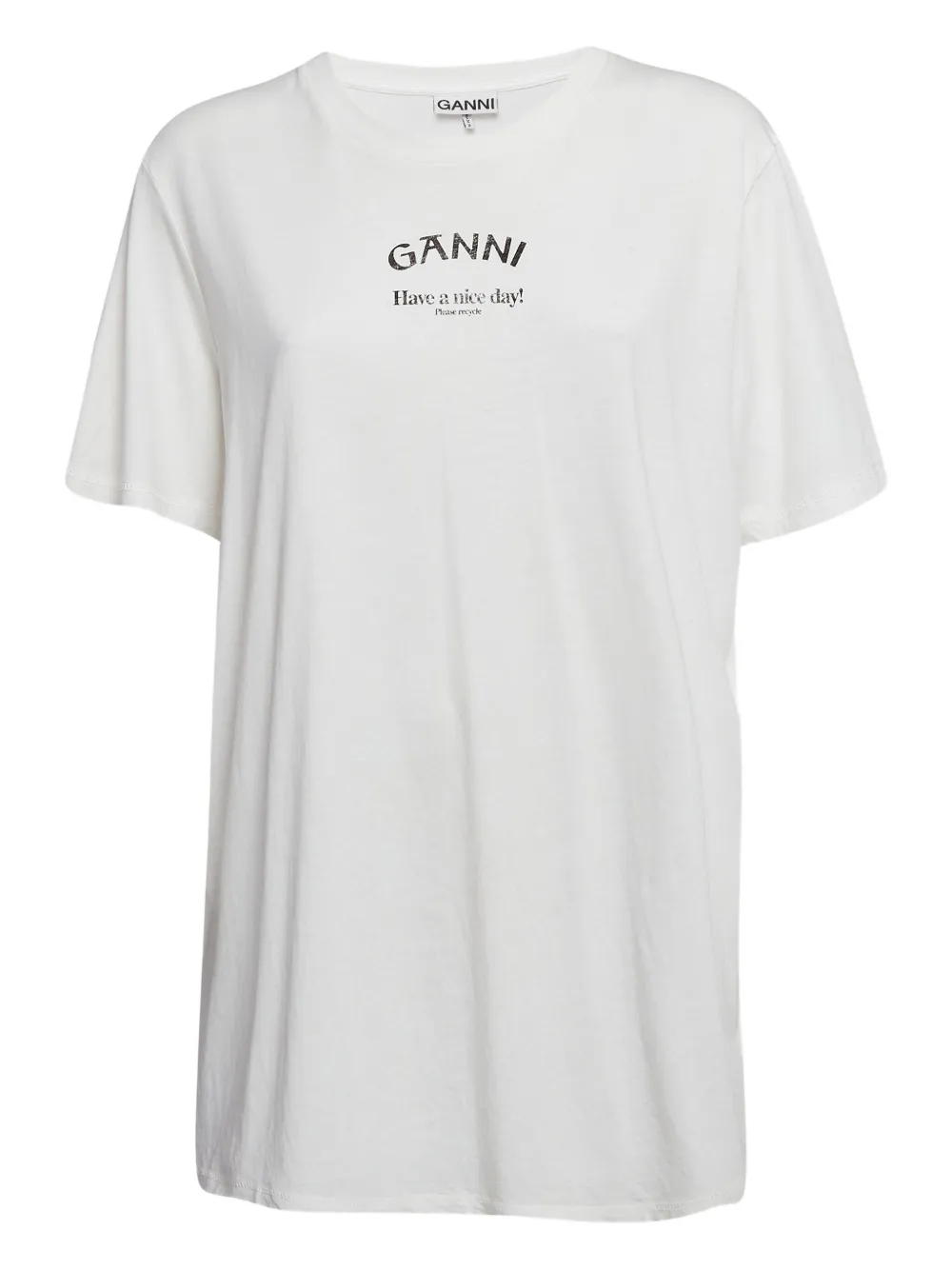 GANNI t-shirt en coton | blanc | Image 1