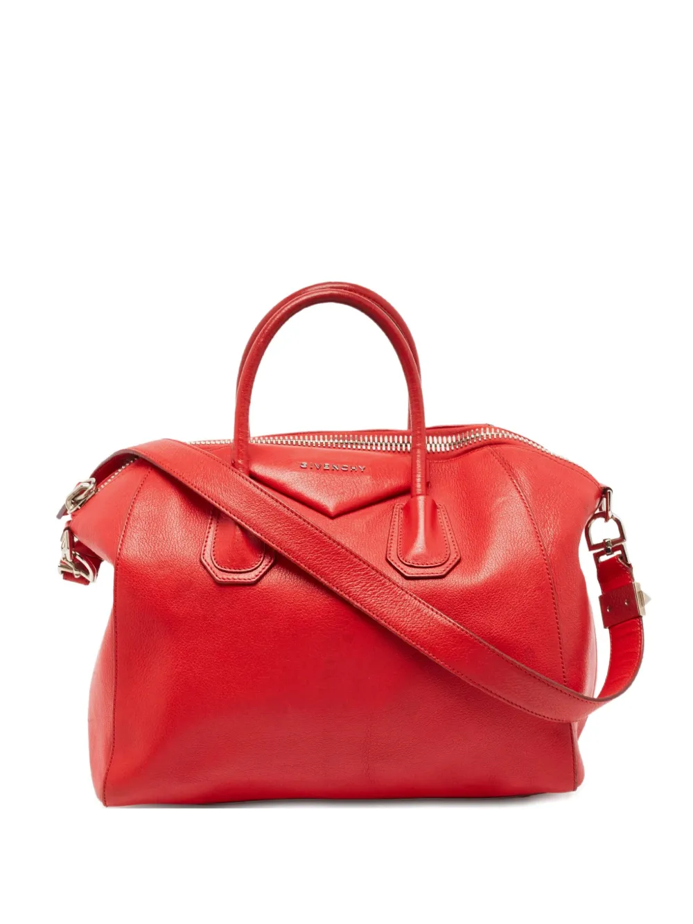 Givenchy Pre-Owned leather satchel bag | Red | Image 1