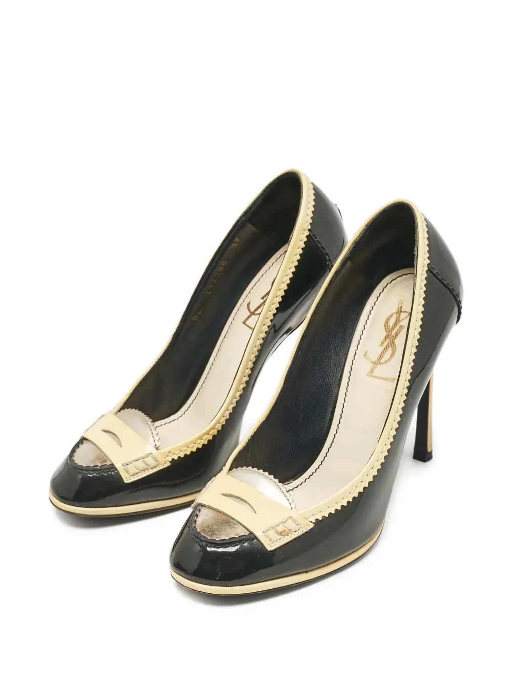 Saint Laurent Pre-Owned zapatillas de charol | Zapatos | Image 2