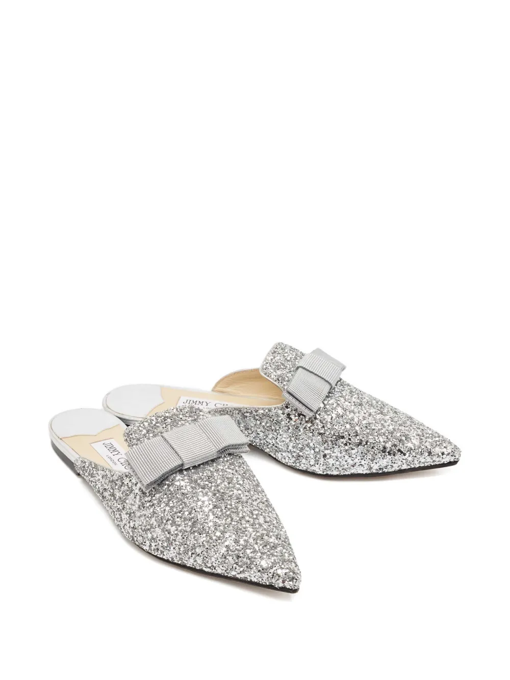 Jimmy Choo Pre-Owned glitter-detailing mules | Image 2