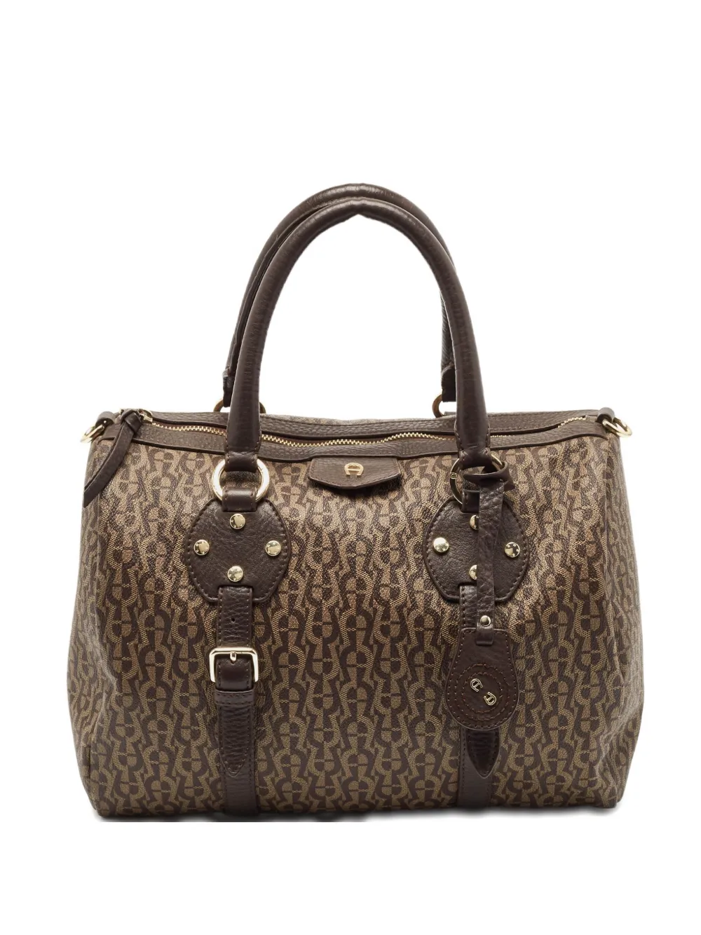 Aigner Vintage canvas tote bag | Brown | Image 1