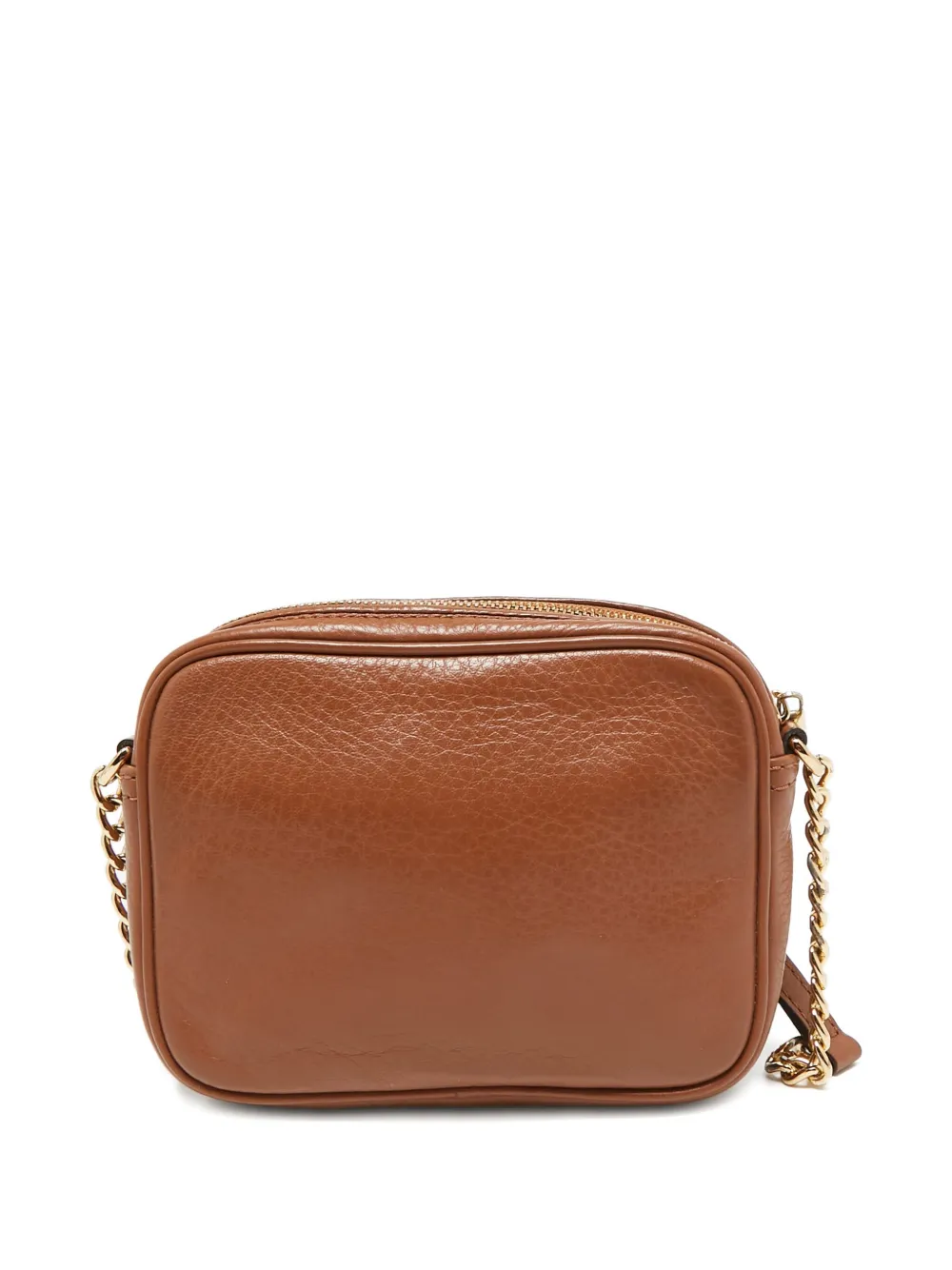 Pre-owned Michael Kors Vintage Leather Crossbody Bag In Brown