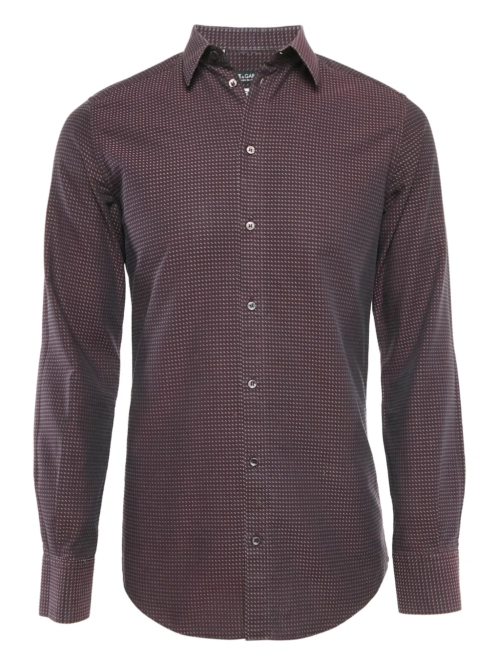 Dolce & Gabbana Pre-Owned patterned long-sleeve shirt | Red | Image 1
