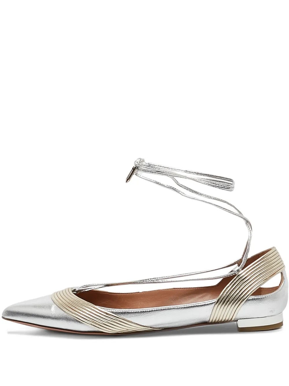Aquazzura Ari ballet flats | Silver | Image 1