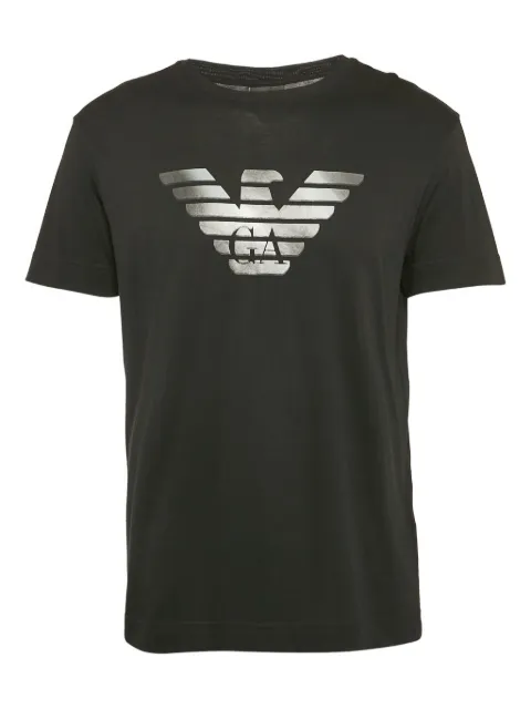 Emporio Armani Pre-Owned eagle logo-print T-shirt