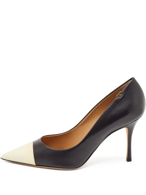 Tory Burch pre-owned 95mm two-tone pumps