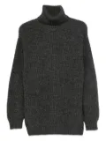 Moschino roll-neck tassel-embellished sweater - Grey