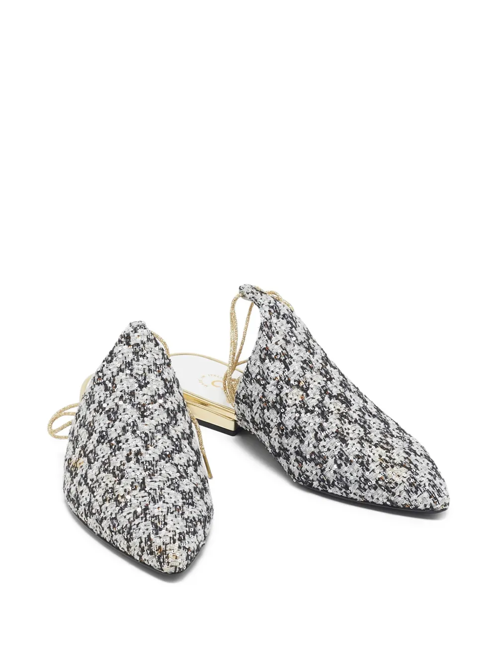 CHANEL Pre-Owned ankle-wrap mules sandals | Flat Mules | Image 2