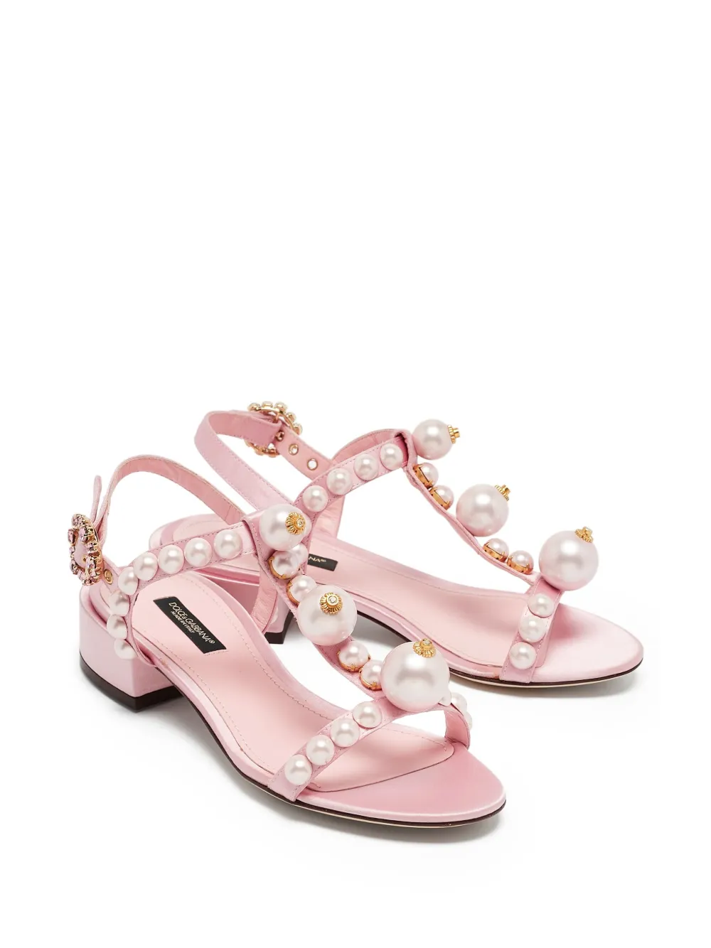 Dolce & Gabbana Pre-Owned sandalias Pearl Embellished | Sandalias planas | Image 2
