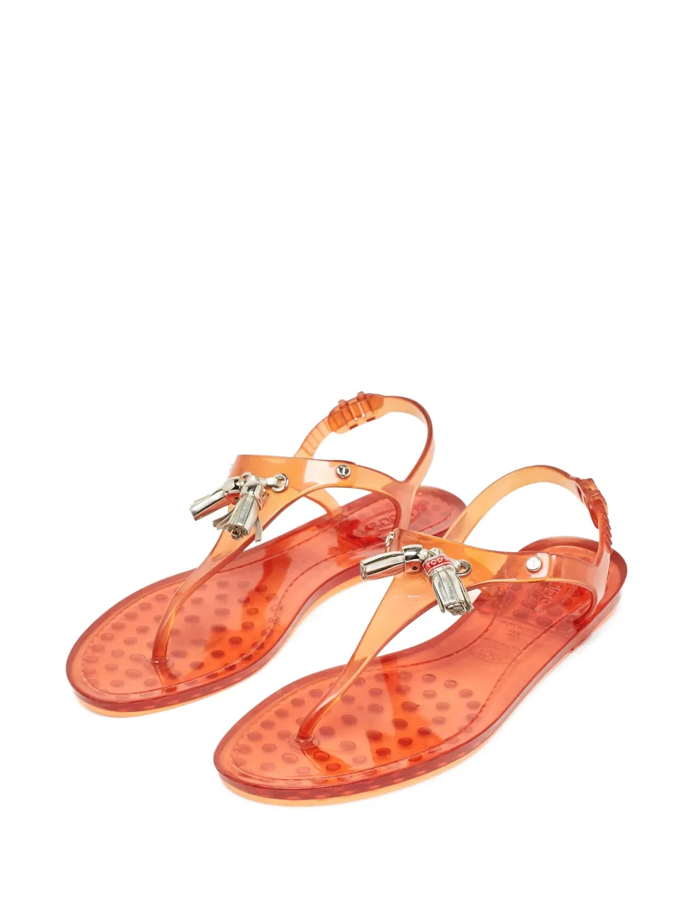 Tod's Vintage pre-owned transparent jelly sandals | Image 2
