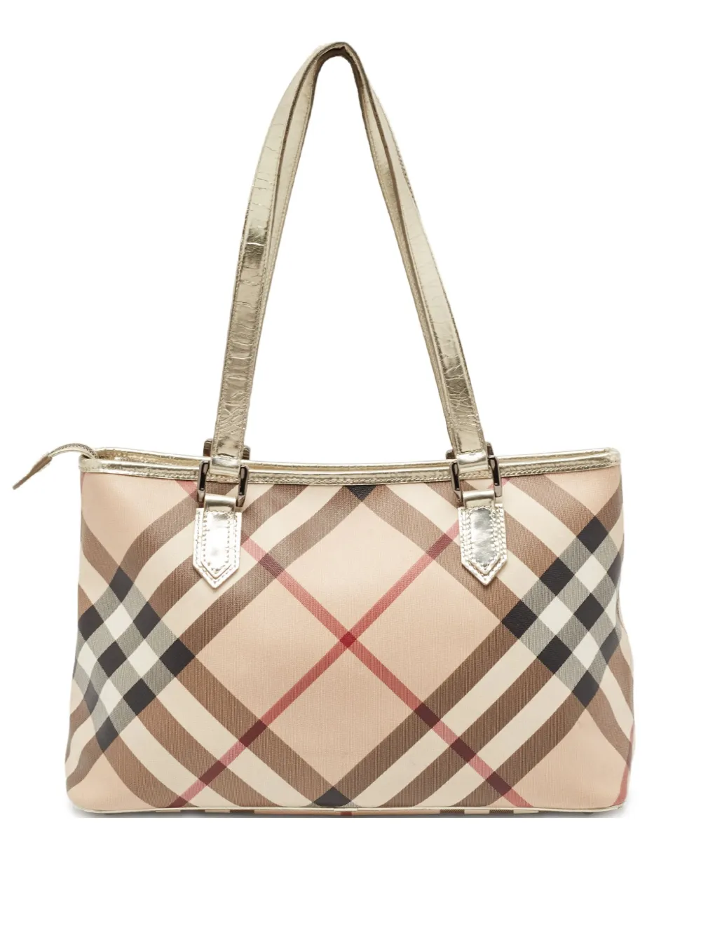 Burberry Pre-Owned Nova Check shoulder bag | Neutrals | Image 1