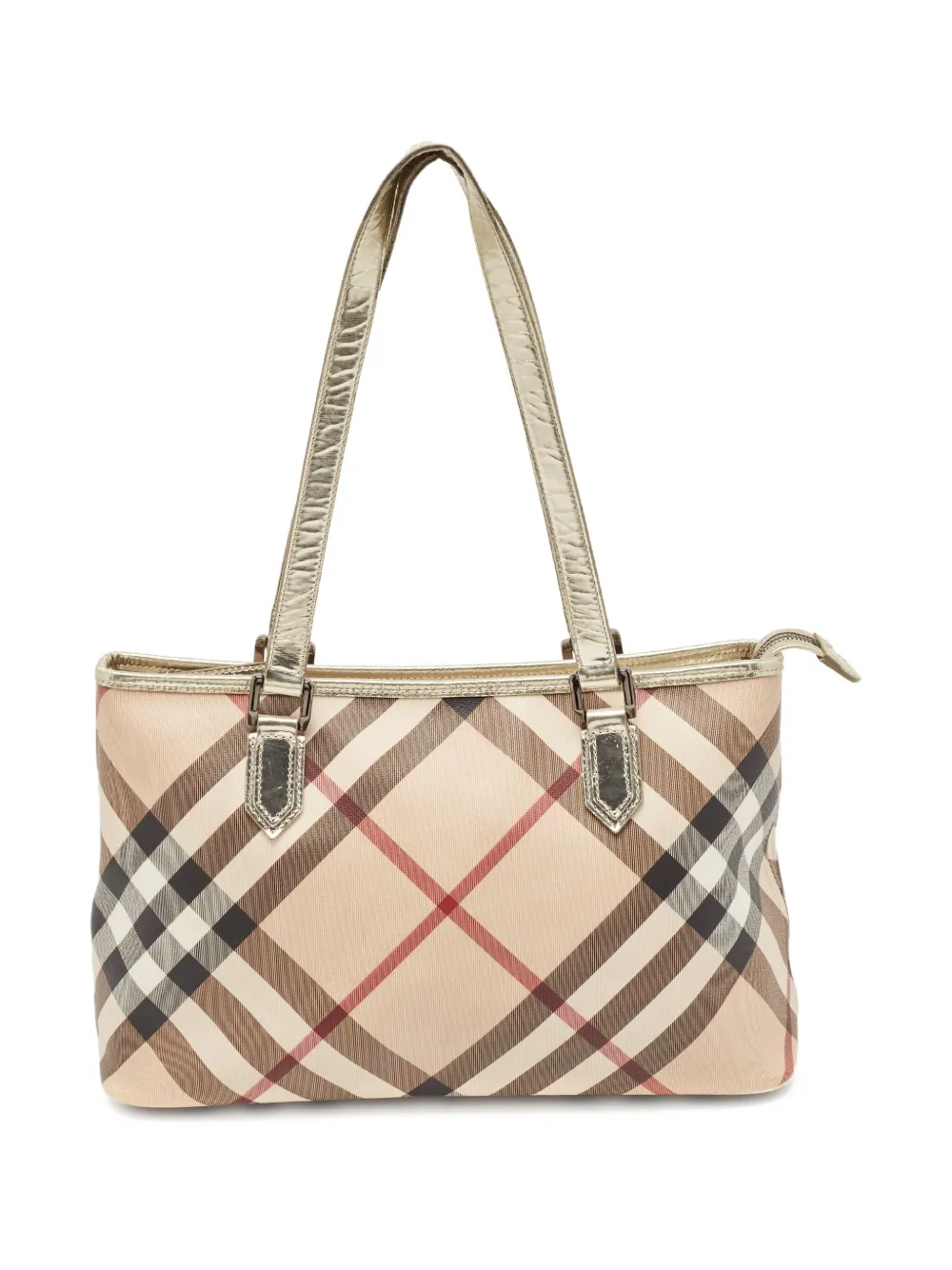 Pre-owned Burberry Nova Check Shoulder Bag