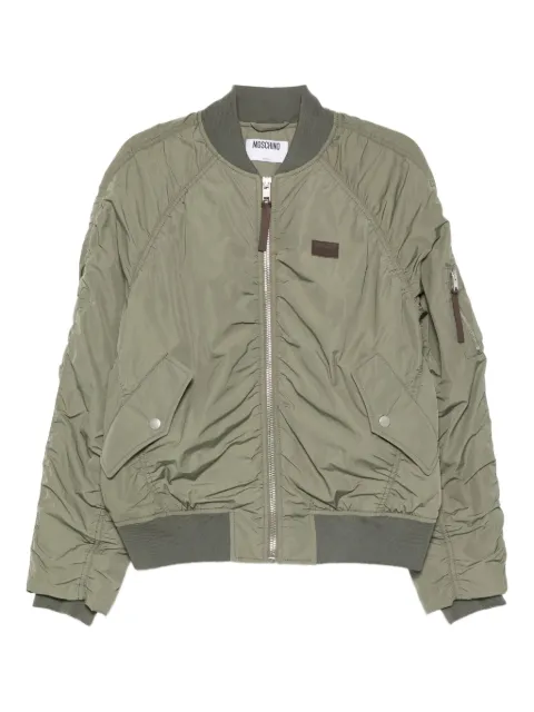 Moschino ruffled bomber jacket