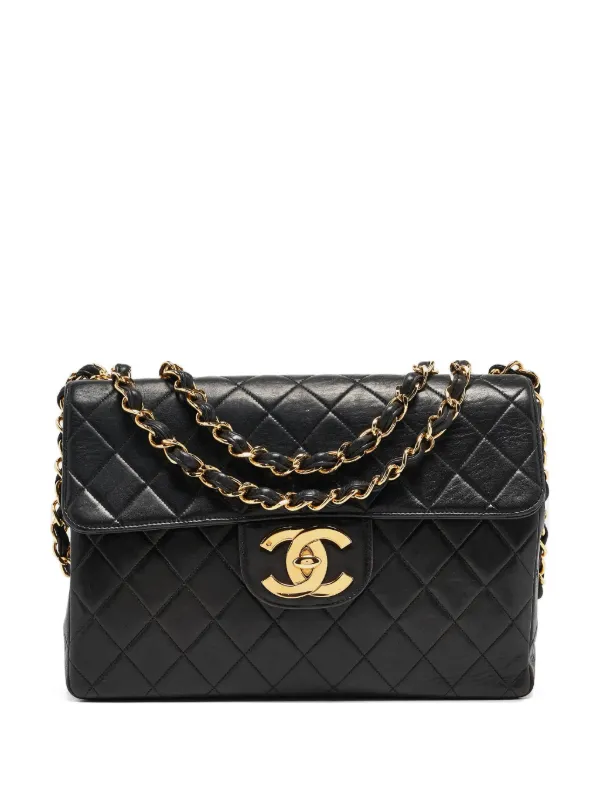 CHANEL Pre-Owned キルティングレザー ショルダーバッグ | ブラック 