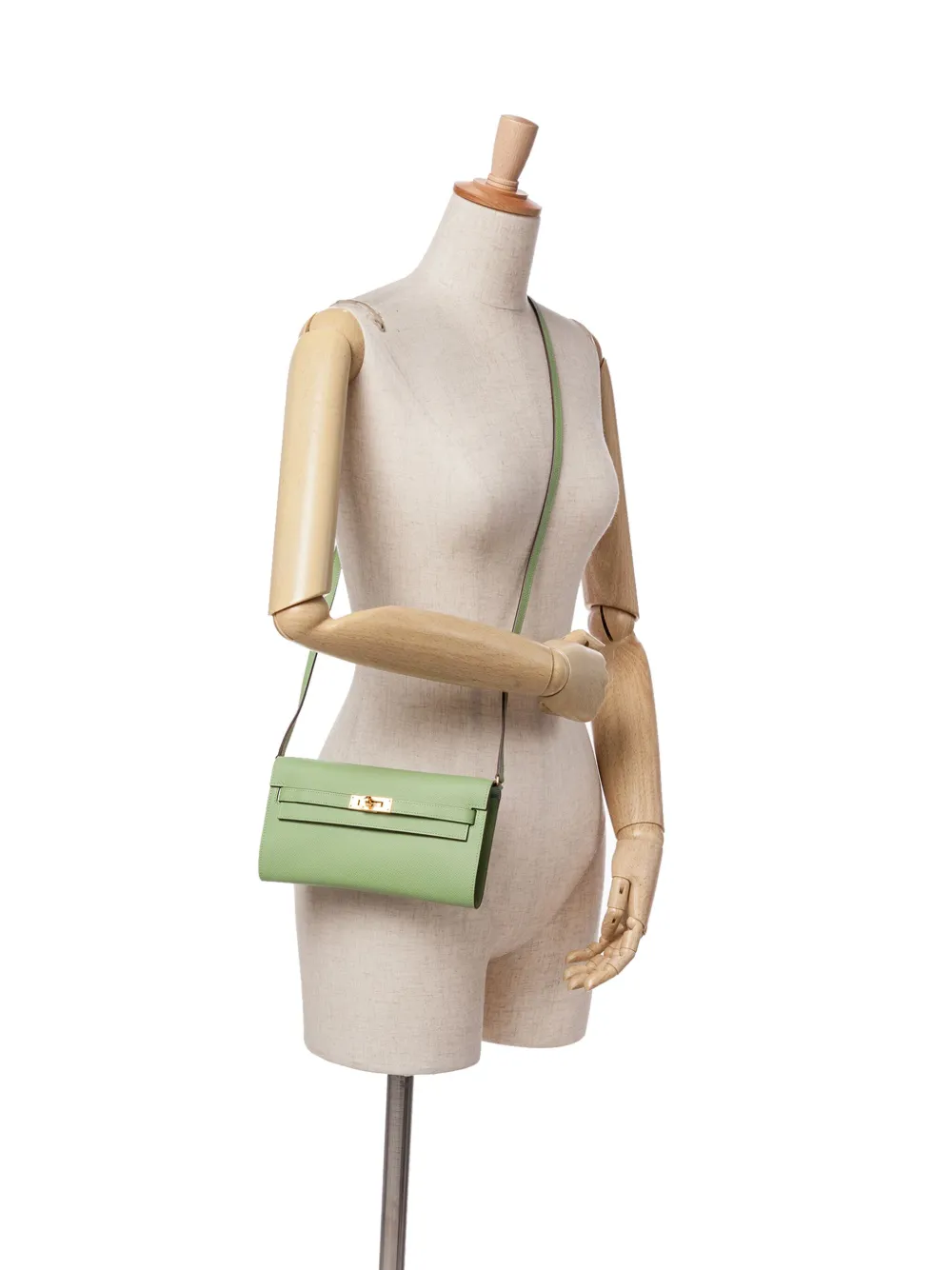Hermès Pre-Owned 2020 Epsom Kelly To Go Wallet crossbody bag | Pre-Owned | Image 2