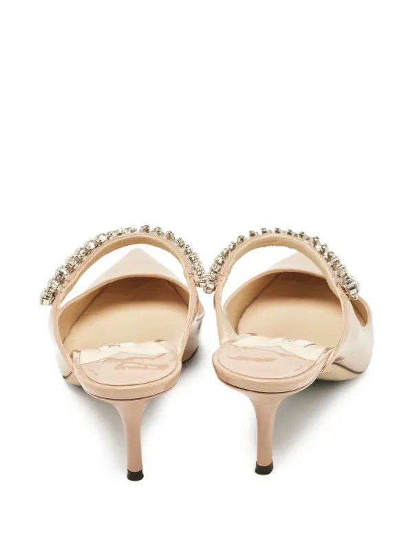 美品✨JIMMYCHOO Bing Flat 35 1/2 ビジュー ミュール 美品✨JIMMYCHOO Bing Flat 35 1/2 ビジュー ミュール セール
