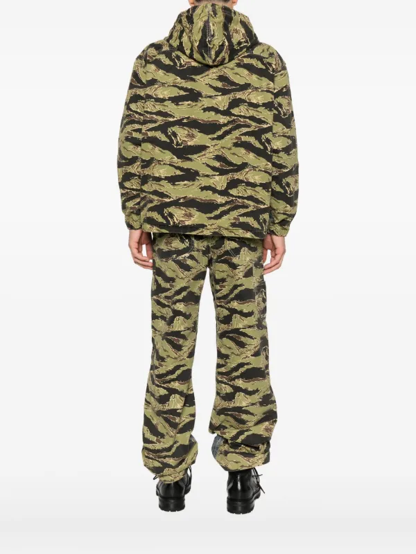 Diesel カモフラージュパネル デニムジャケット | ブルー | FARFETCH JP