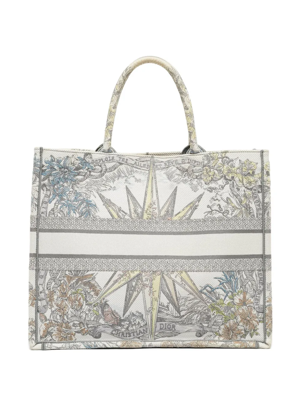 Christian Dior Pre-Owned Book tote bag - ホワイト Christian Dior Pre-Owned Book tote bag - ホワイト