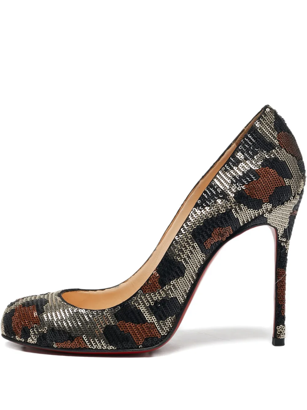 Christian Louboutin Pre-Owned 2024 105mm Fifi pumps | Neutrals | Image 1