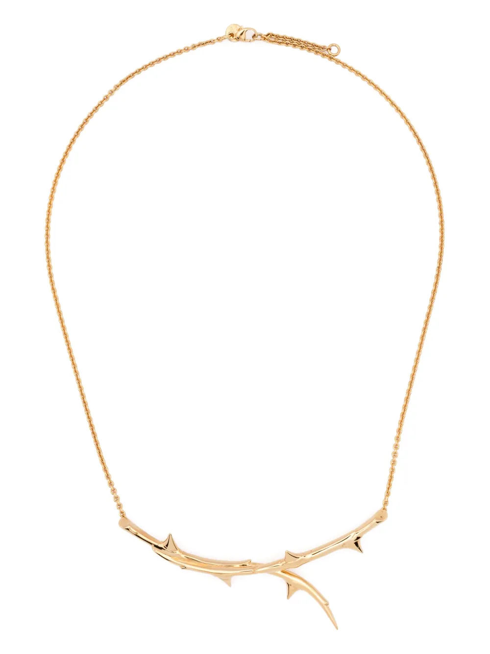 Shaun Leane Rose Thorn Horizontal necklace - ゴールドトーン Shaun Leane Rose Thorn Horizontal necklace - ゴールドトーン