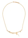 Shaun Leane Rose Thorn Horizontal necklace - Gold