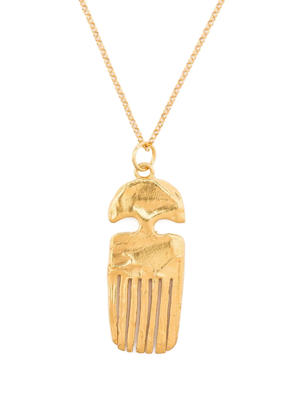  Alighieri The Vanity Comb Necklace - Gold 