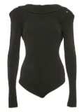 Elisabetta Franchi 2024 zip-up body - Black