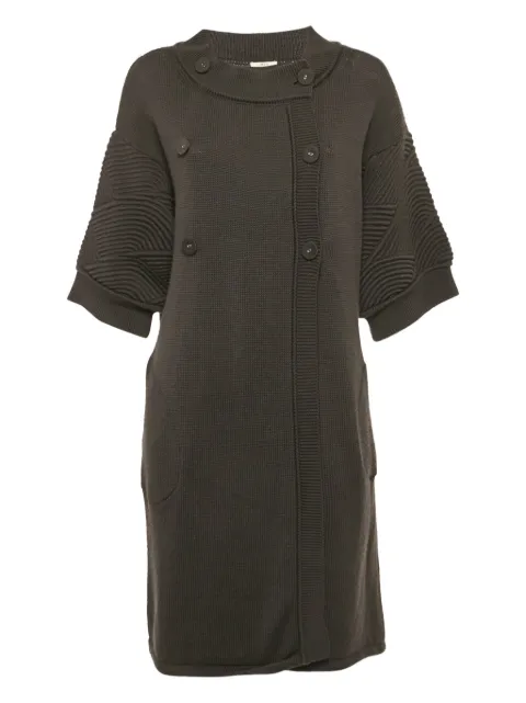 Kenzo Pre-Owned double-breasted knitted dress