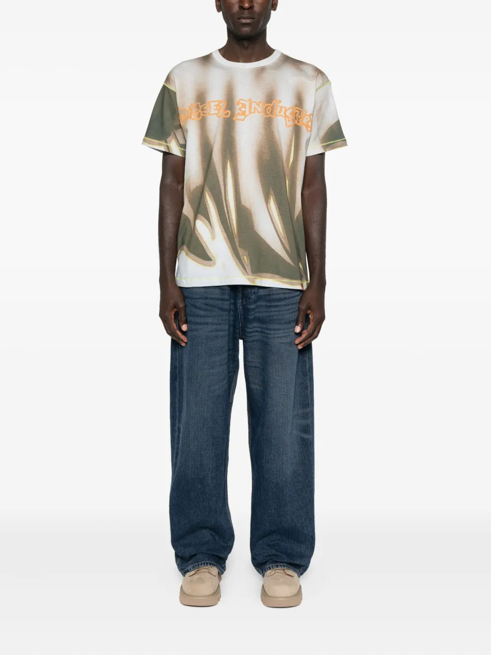 Diesel pocket-detail cotton jeans - Blauw