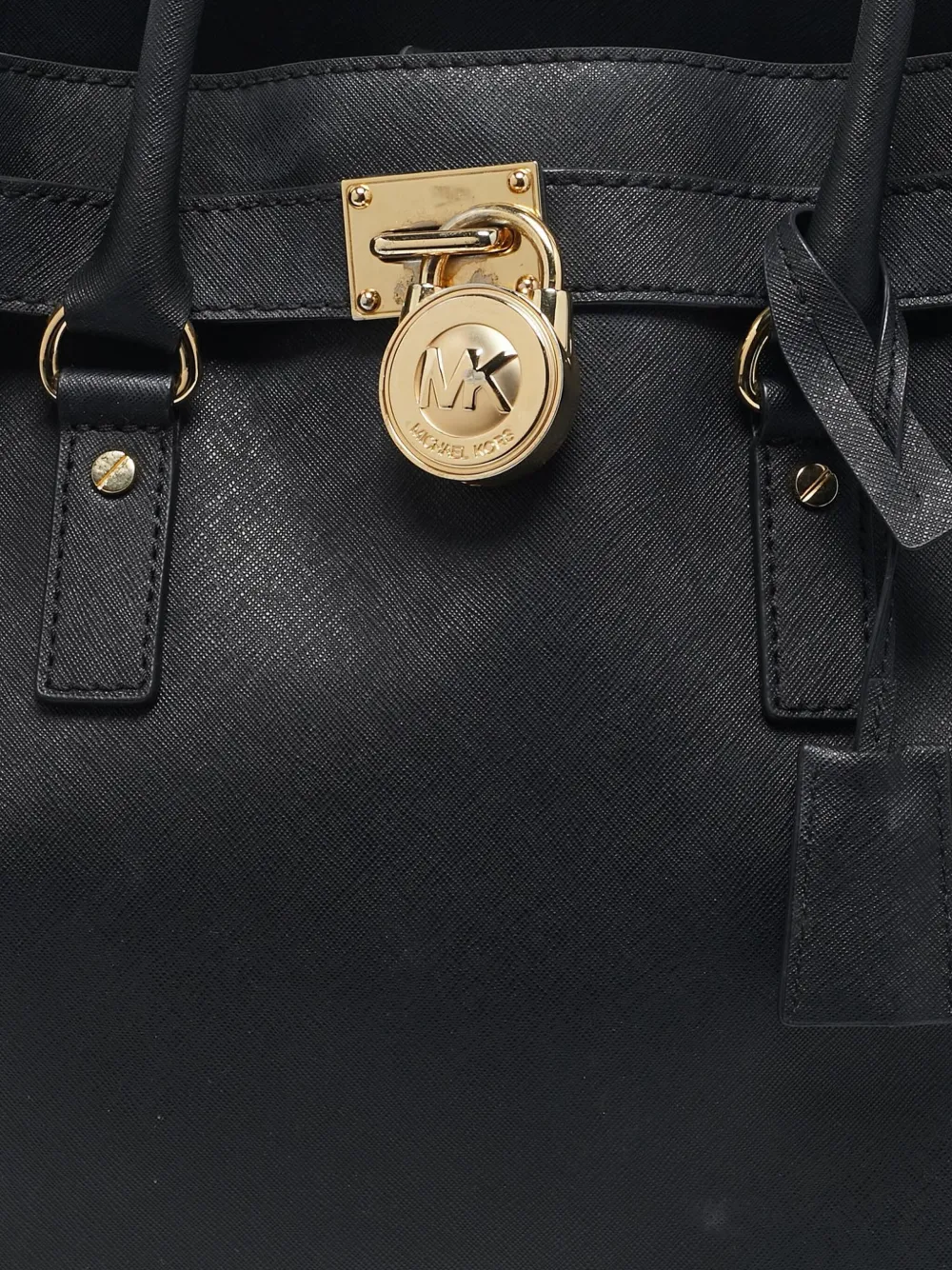 Michael Kors Vintage Hamilton lock-motif dual-handle Tote Bag