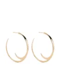 Shaun Leane large Talon Cat Claw hoop earrings - Gold
