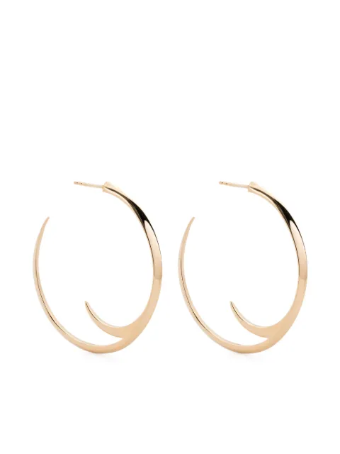 Shaun Leane large Talon Cat Claw hoop earrings