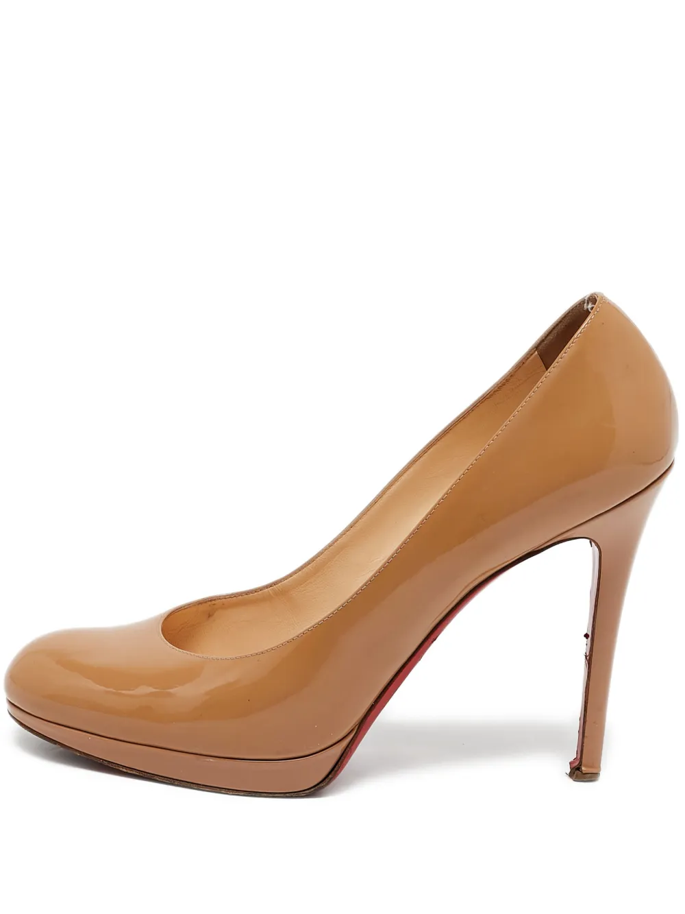 Christian Louboutin Pre-Owned zapatillas New Simple con tacón de 120mm | neutro | Image 1