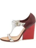 Giuseppe Zanotti Vintage Pre-owned 105mm T-bar sandals - Red