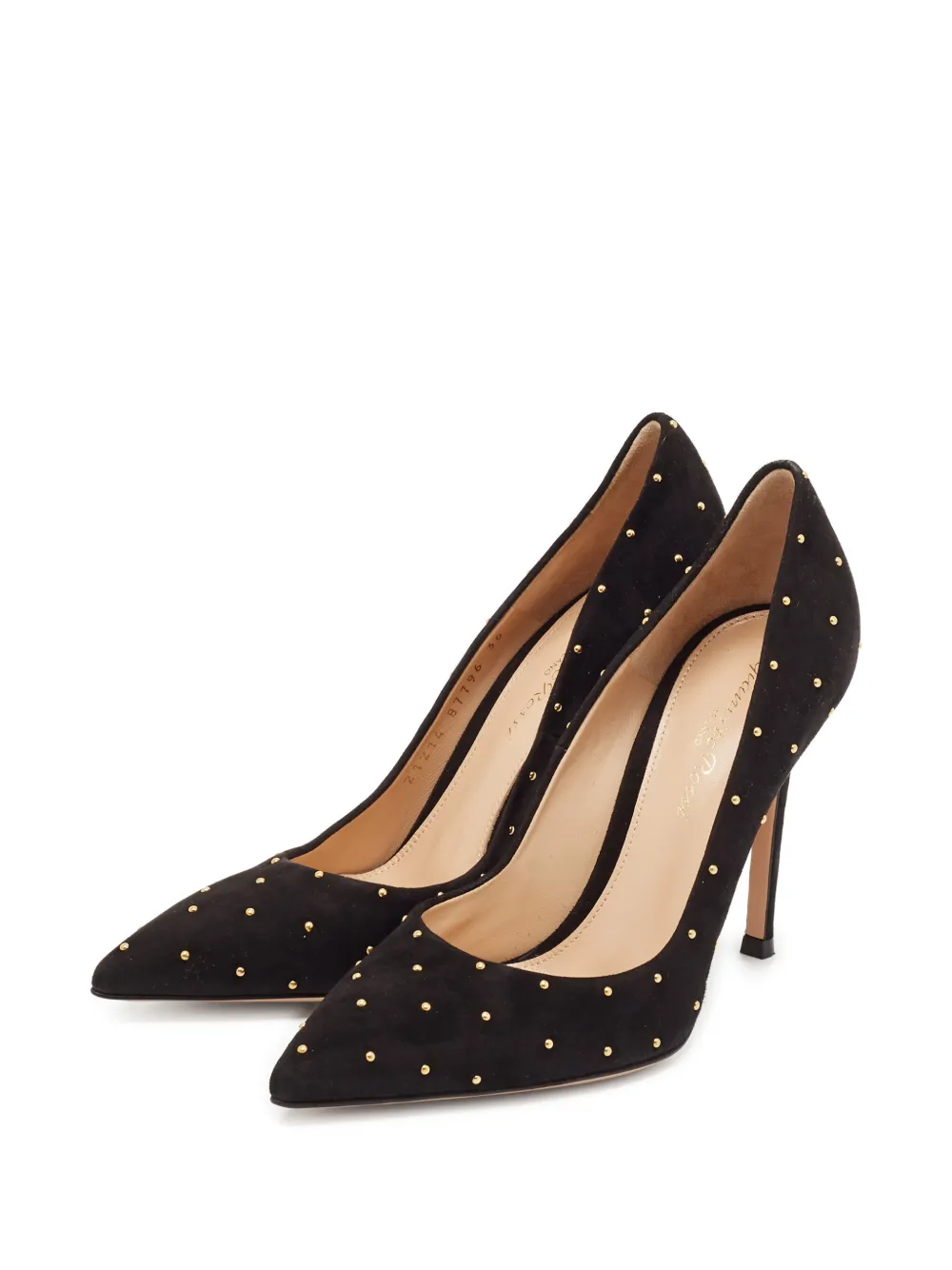 Gianvito Rossi pre-owned 105mm Tyler stud-embellished pointed-toe pumps | Image 2