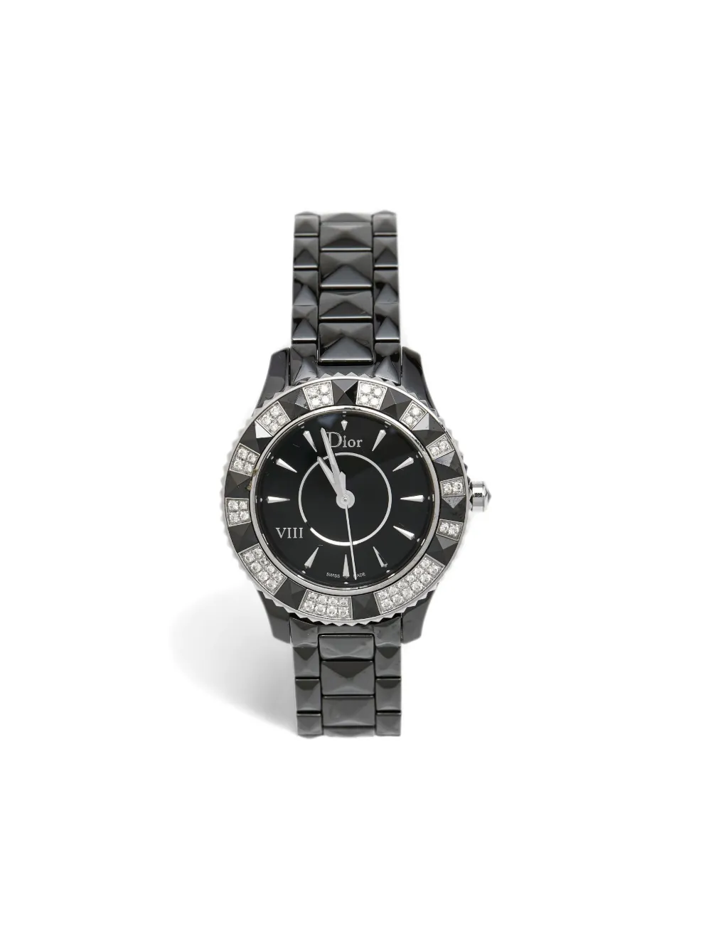 Christian Dior Pre-Owned VIII 33mm - ブラック Christian Dior Pre-Owned VIII 33mm - ブラック