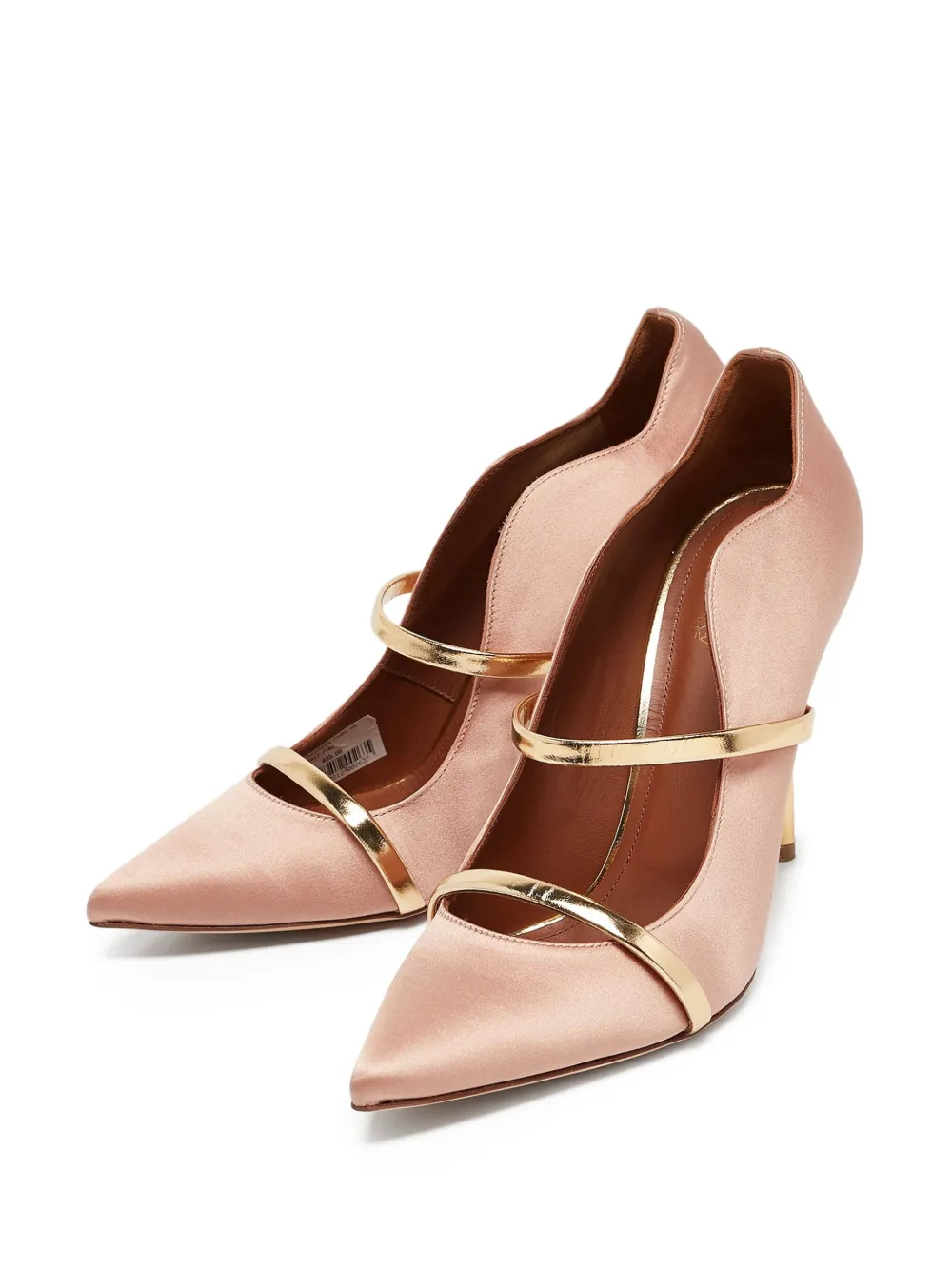 Malone Souliers pre-owned Maureen metallic-strap pointed-toe pumps | Image 2