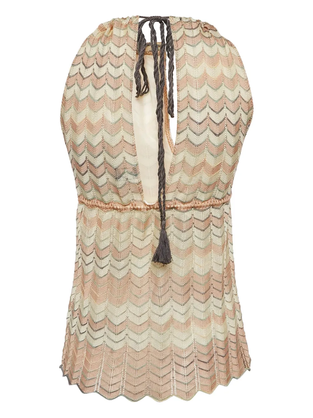 Missoni Pre-Owned zigzag-pattern top | Image 2
