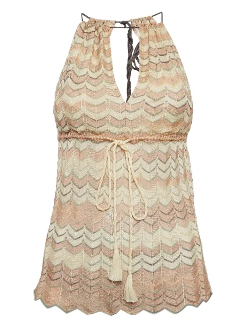 Missoni Pre-Owned zigzag-pattern top 